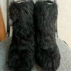 Chanel Black Fantasy Icicle Heel Boots